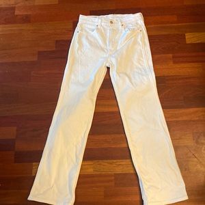 Gap white jeans